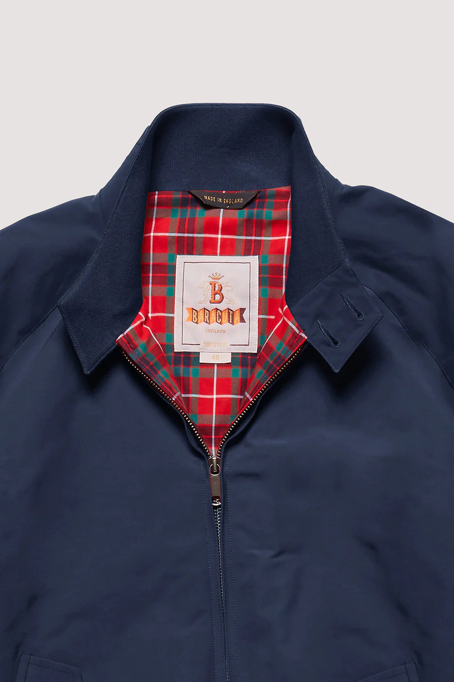 Baracuta G9 Harrington Jacket - Navy