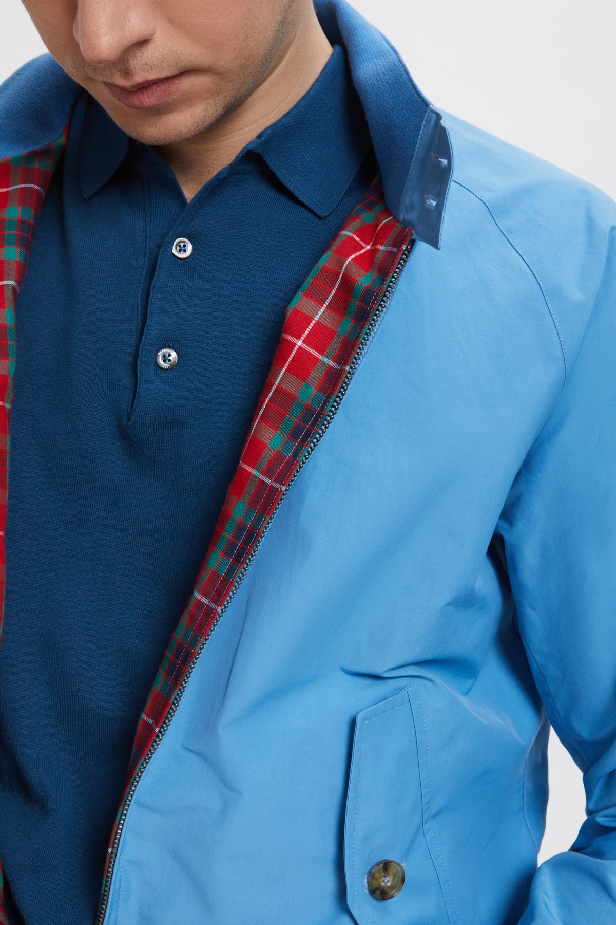 Baracuta G9 Harrington Jacket - Heritage Blue