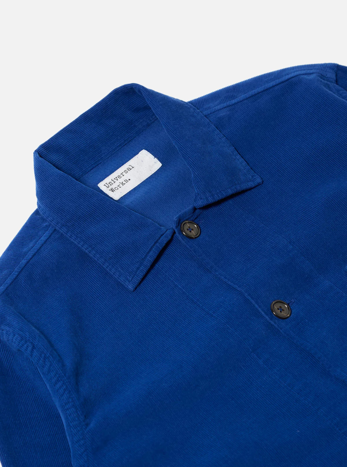 Bakers Overshirt - Work Blue Fine Cord