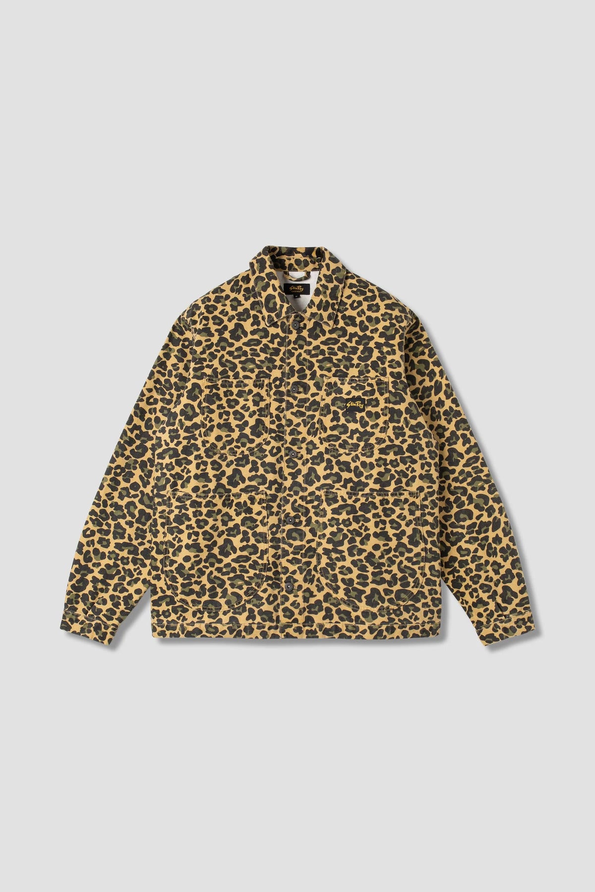 COVERALL JACKET - Leopard Camo