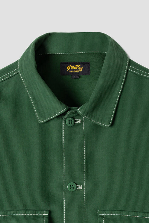 CPO SHIRT - Racing Green Bedford Cord