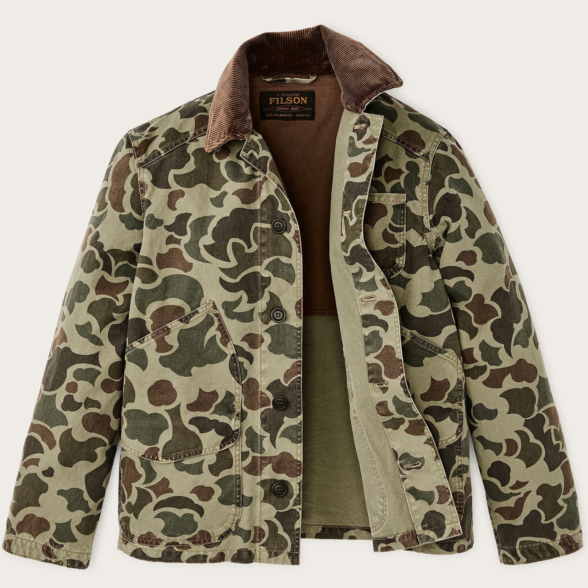 Canvas Outfitter Jacket - Tundra Shrub Camo