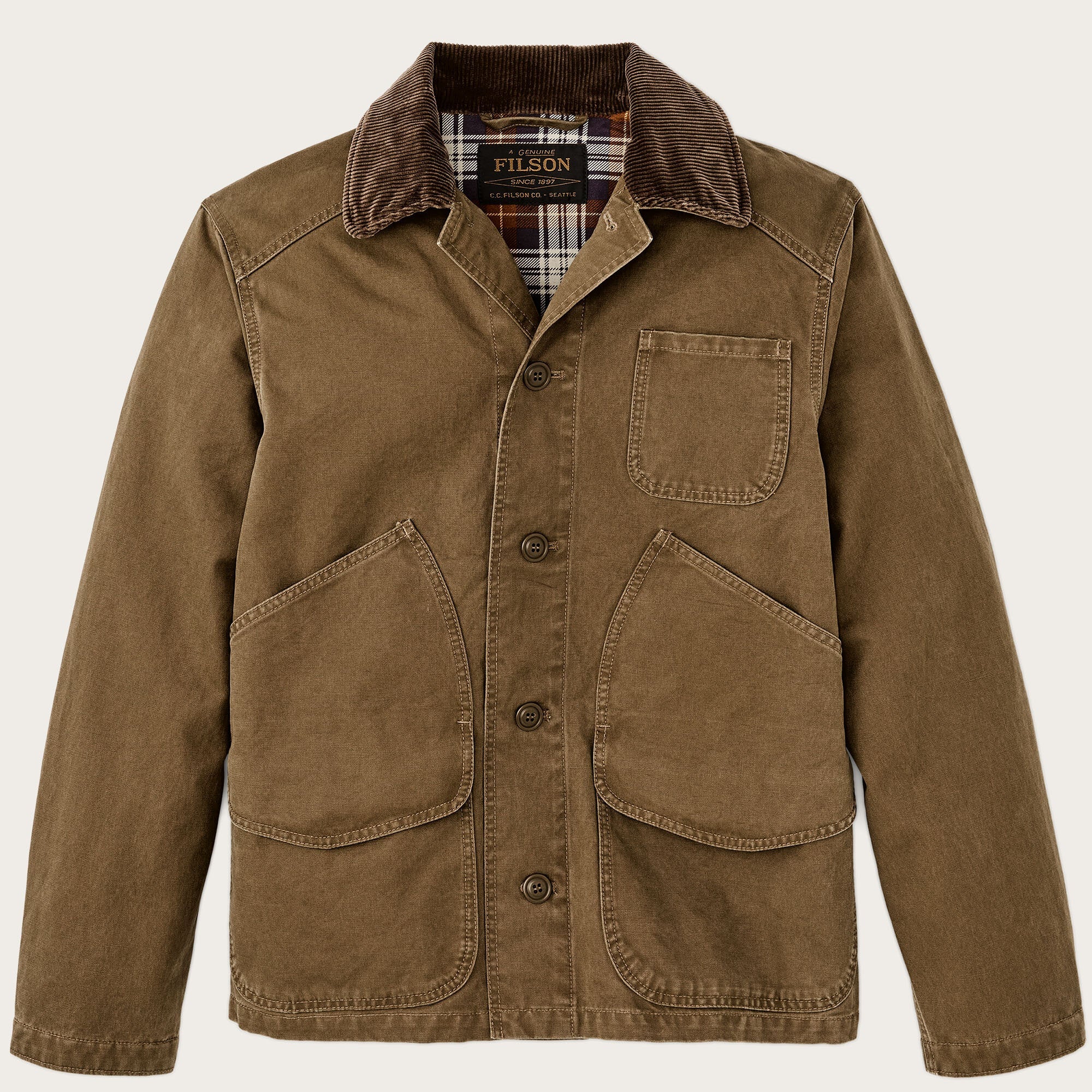 Canvas Outfitter Jacket - Kangaroo