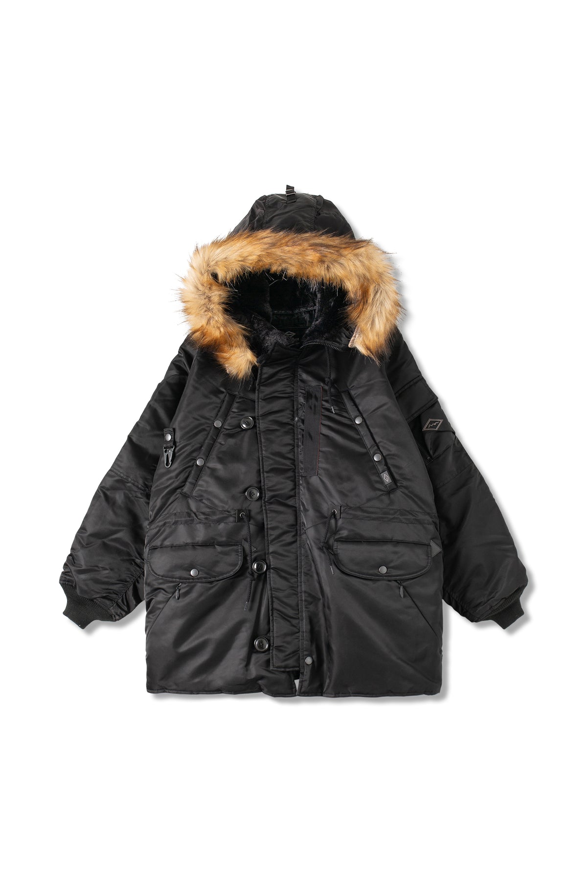 Manastash Extra Mile N-3 Coat - Black