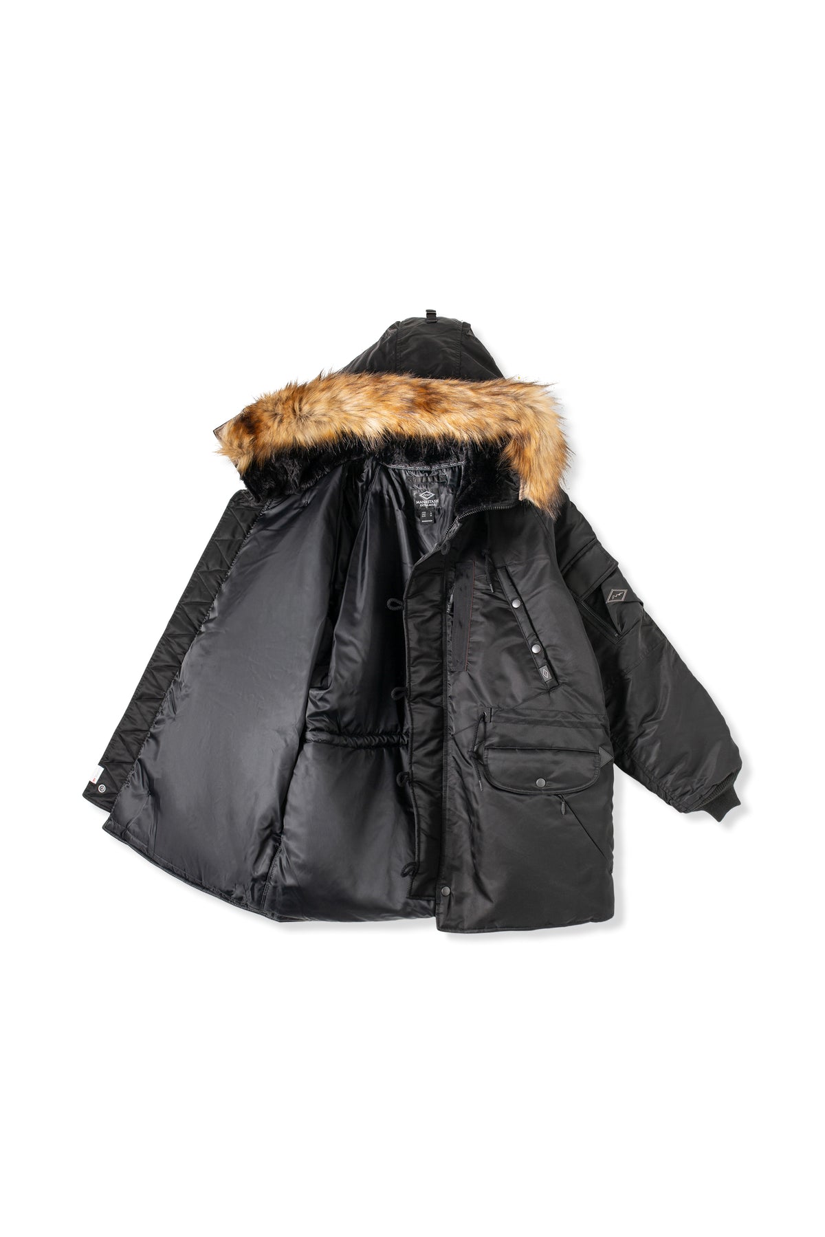 Manastash Extra Mile N-3 Coat - Black