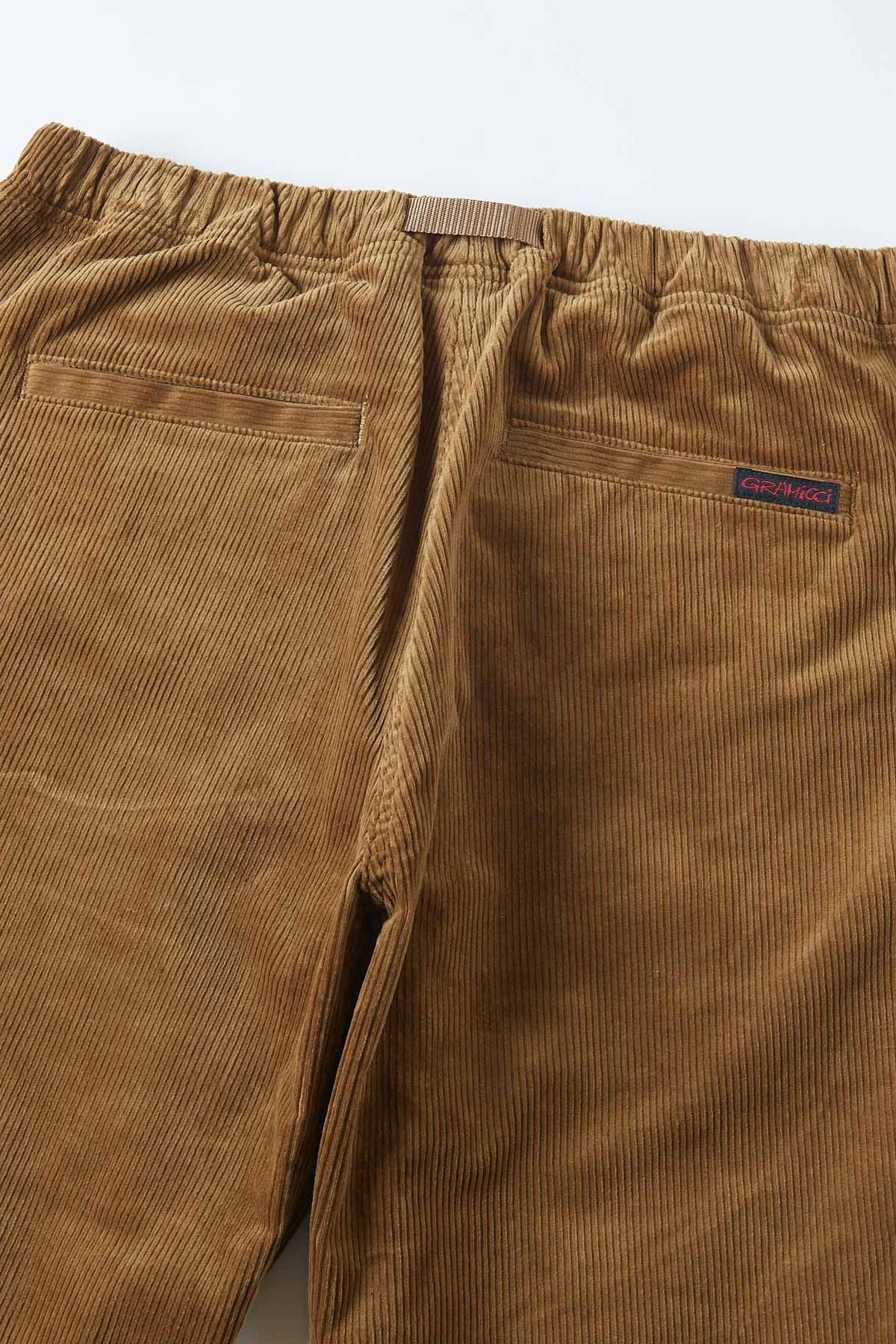 Gramicci Cord Loose Tapered Ridge Pant - Mocha Beige