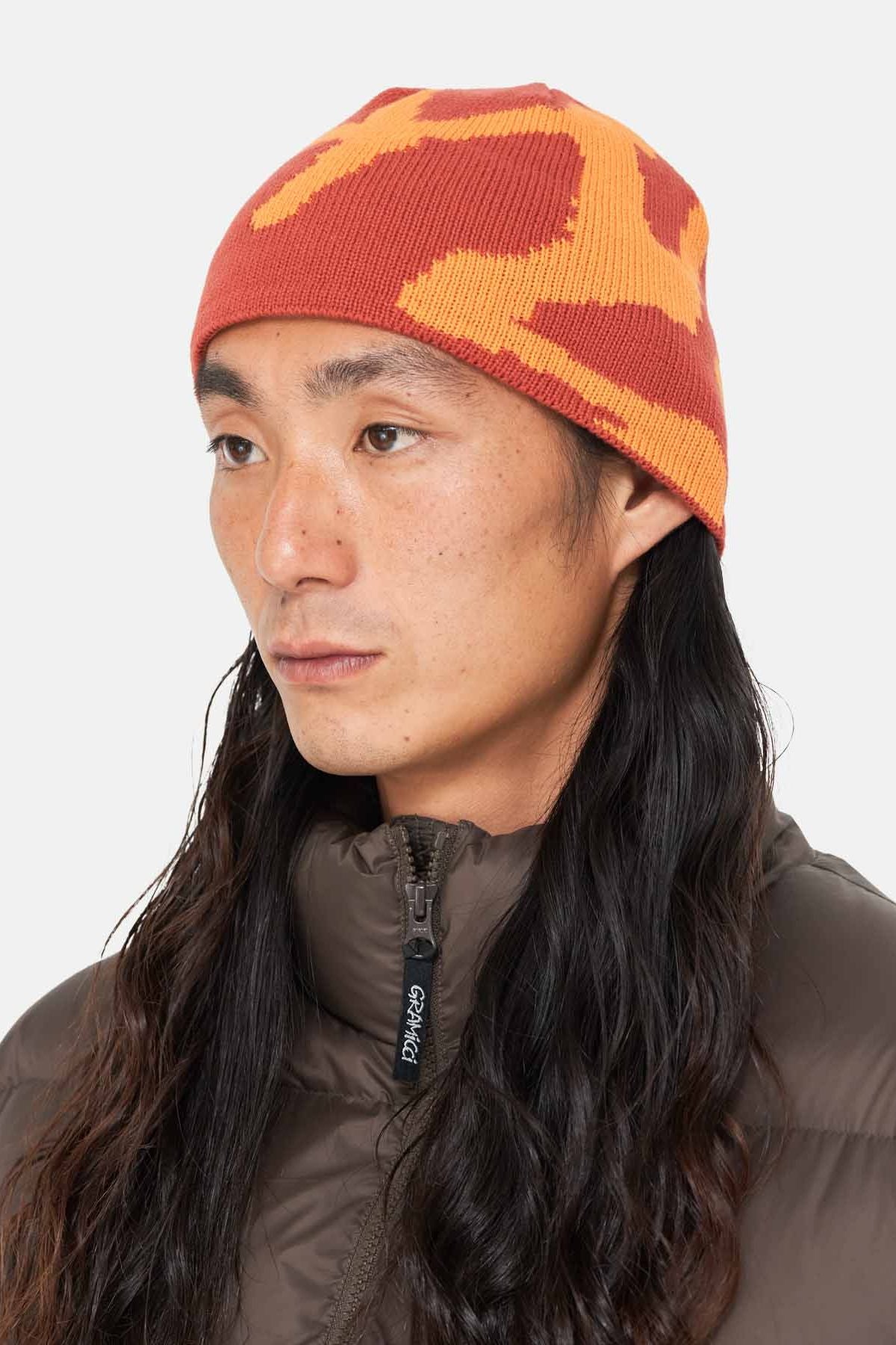 BURLY RUNNINGMAN BEANIE - ORANGE