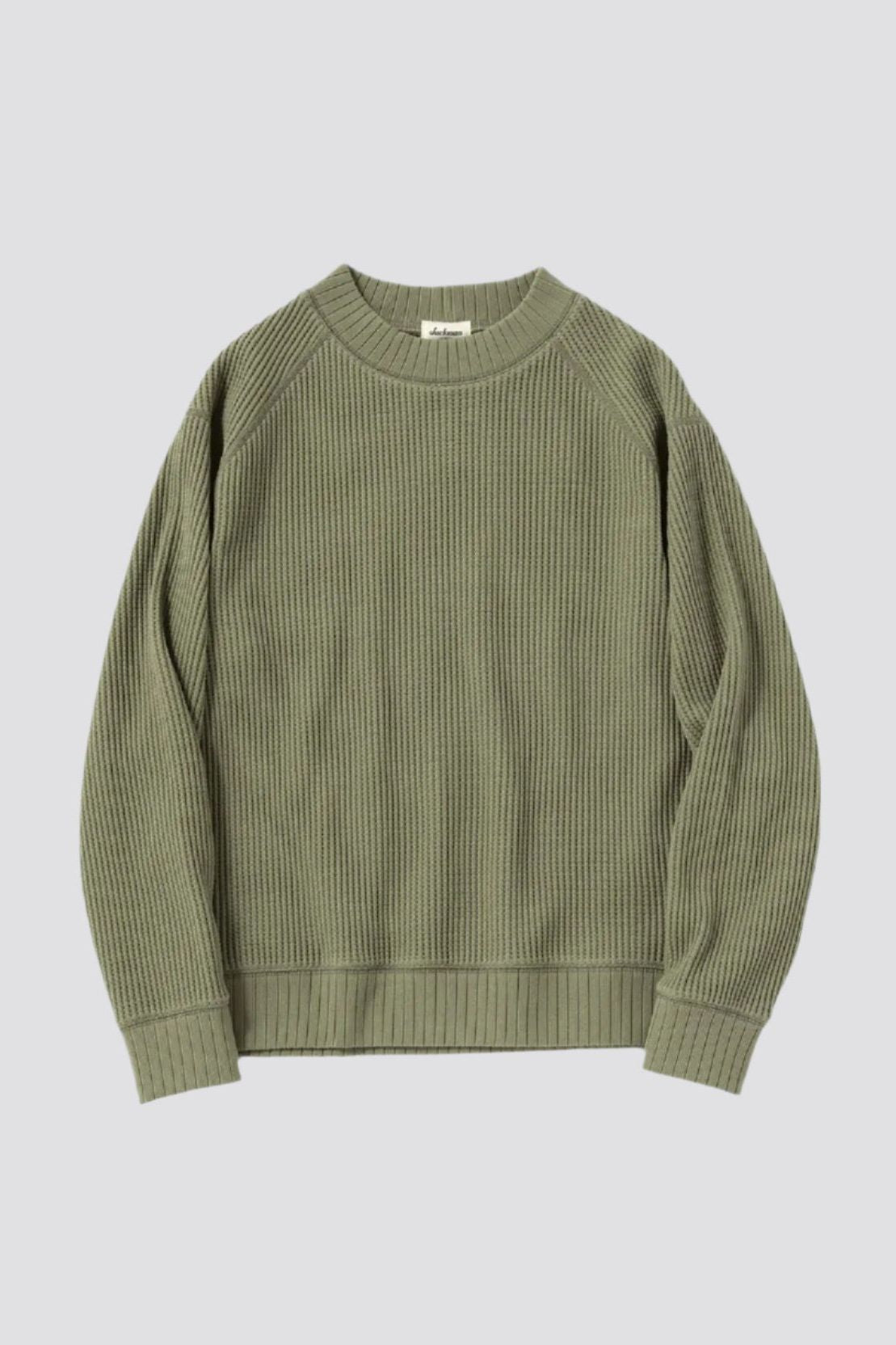 Waffle Mid-neck - Olive