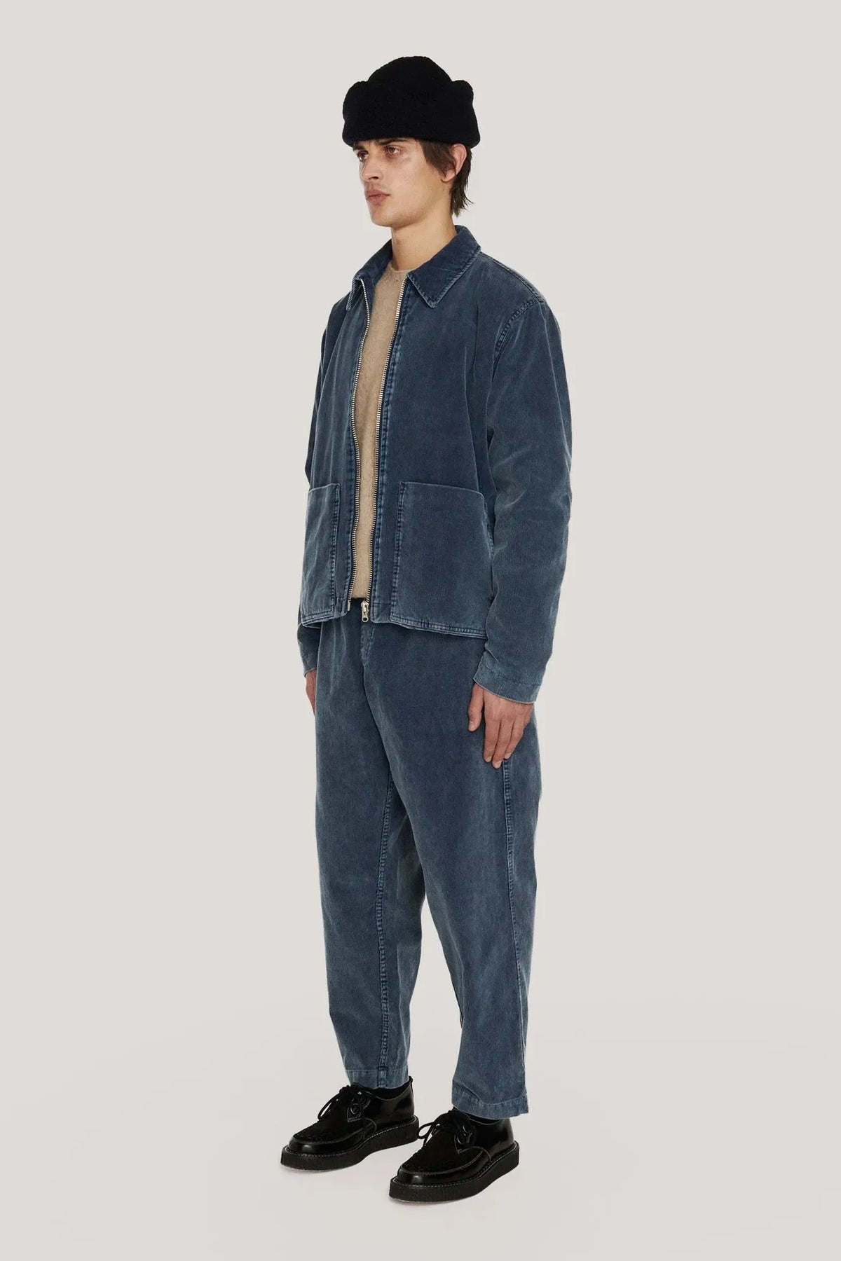 ALVA SKATE TROUSER - Blue Cord