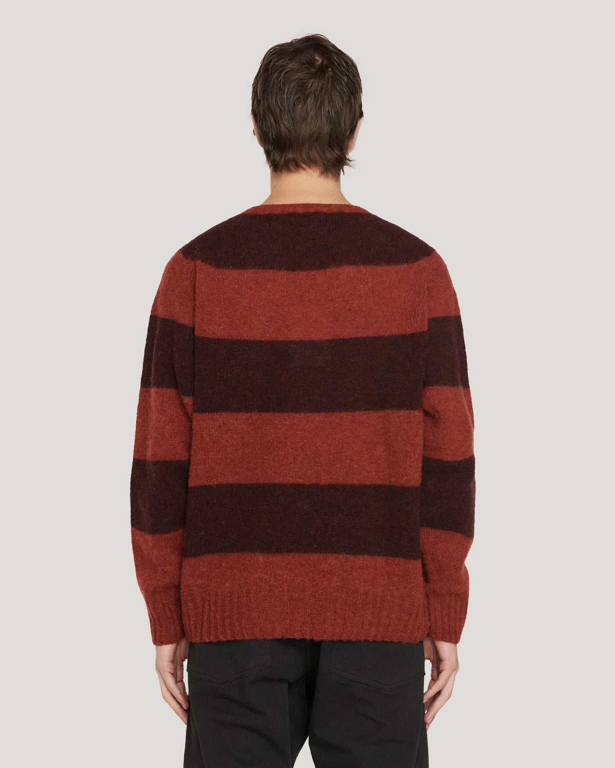 SUEDEHEAD STRIPE CREW KNIT