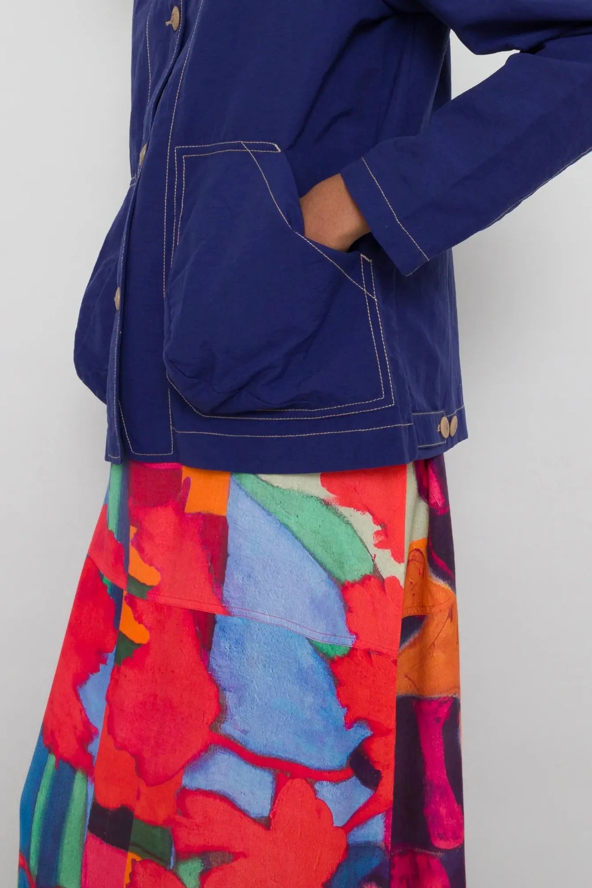 Folk Women&#39;s Prism Jacket - Mid Blue