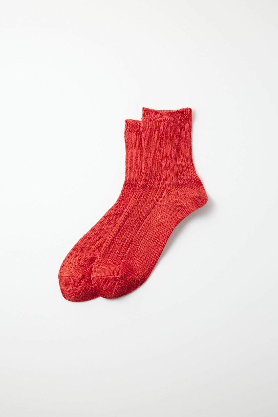 ROTOTO Linen Cotton Ribbed Ankle Socks - 2 Options