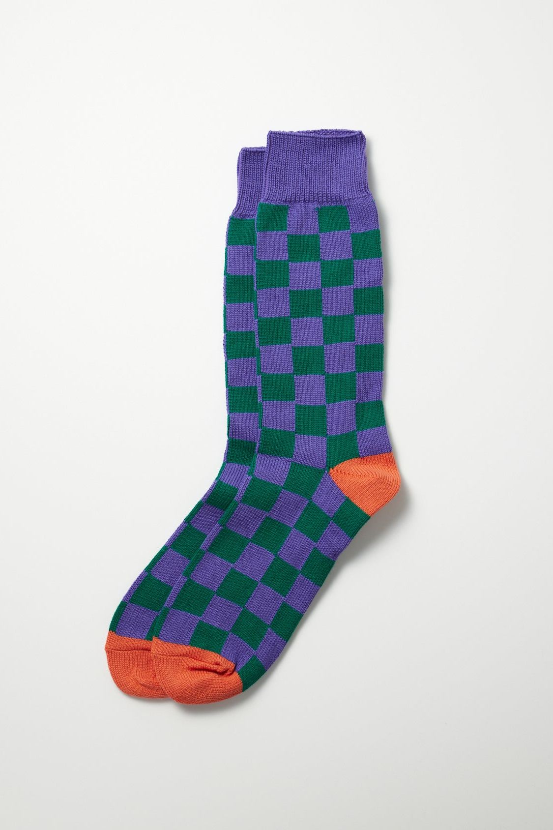 ROTOTO Checkerboard Crew Socks - 3 Options