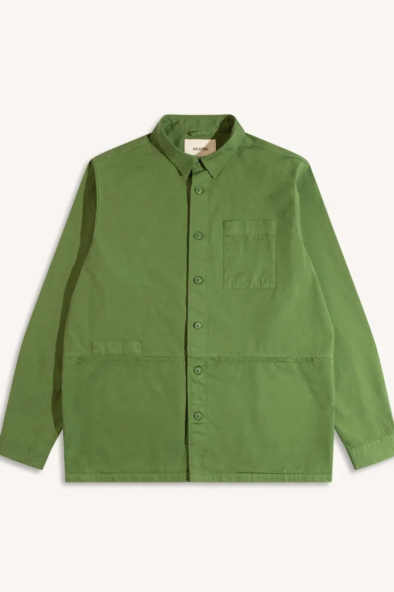 Kestin Rosyth Overshirt - Fern Cotton Ripstop