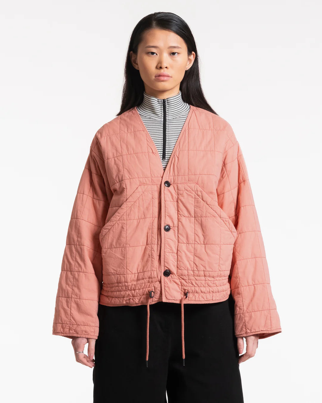 Reactor Jacket Cotton Quilt Old Rose