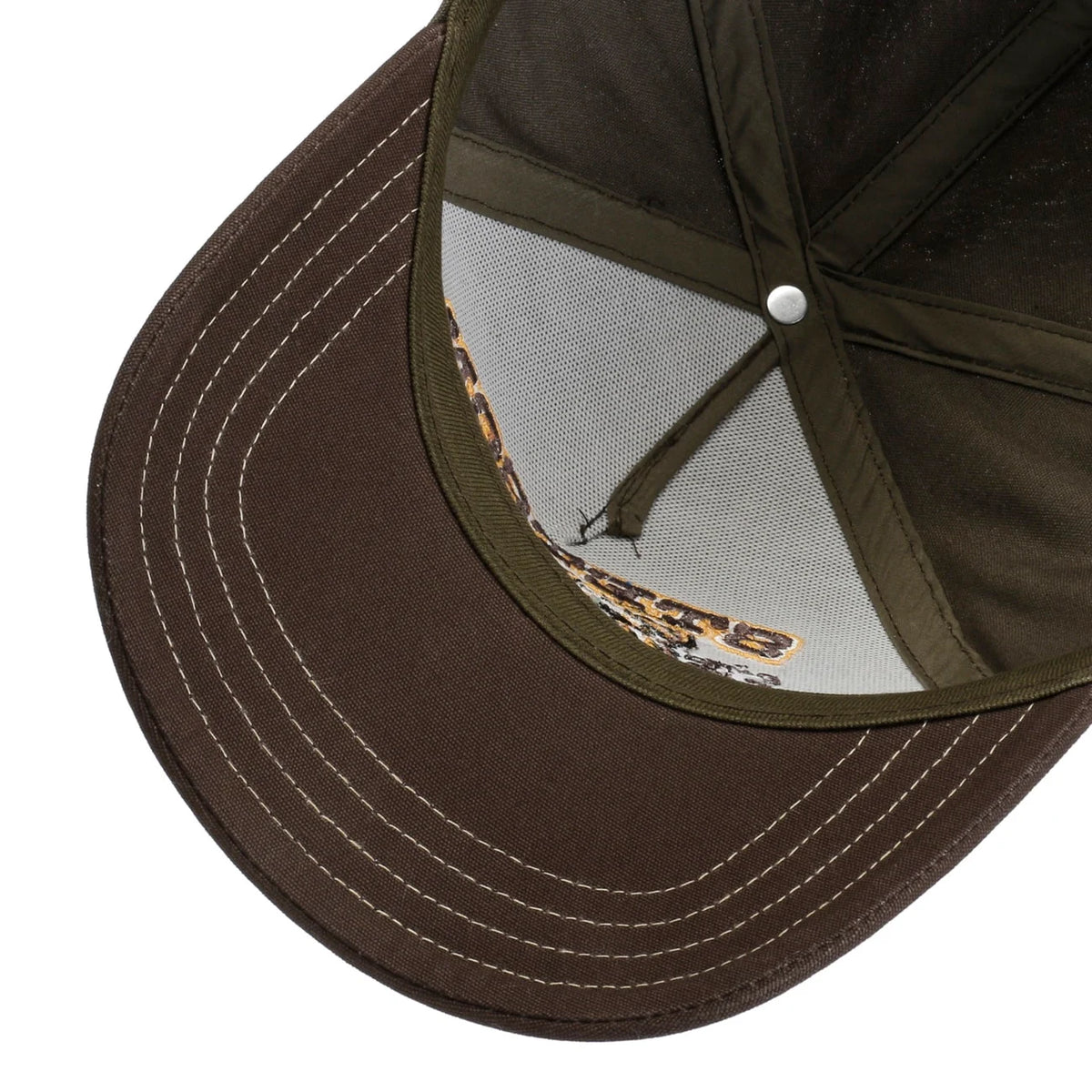 Stetson Wild Life Since 1985 Trucker Cap - Beige/Brown