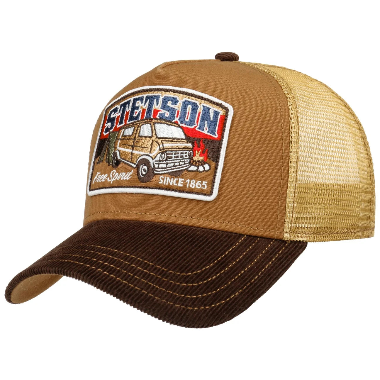 Stetson By The Campfire Trucker Cap - Brown