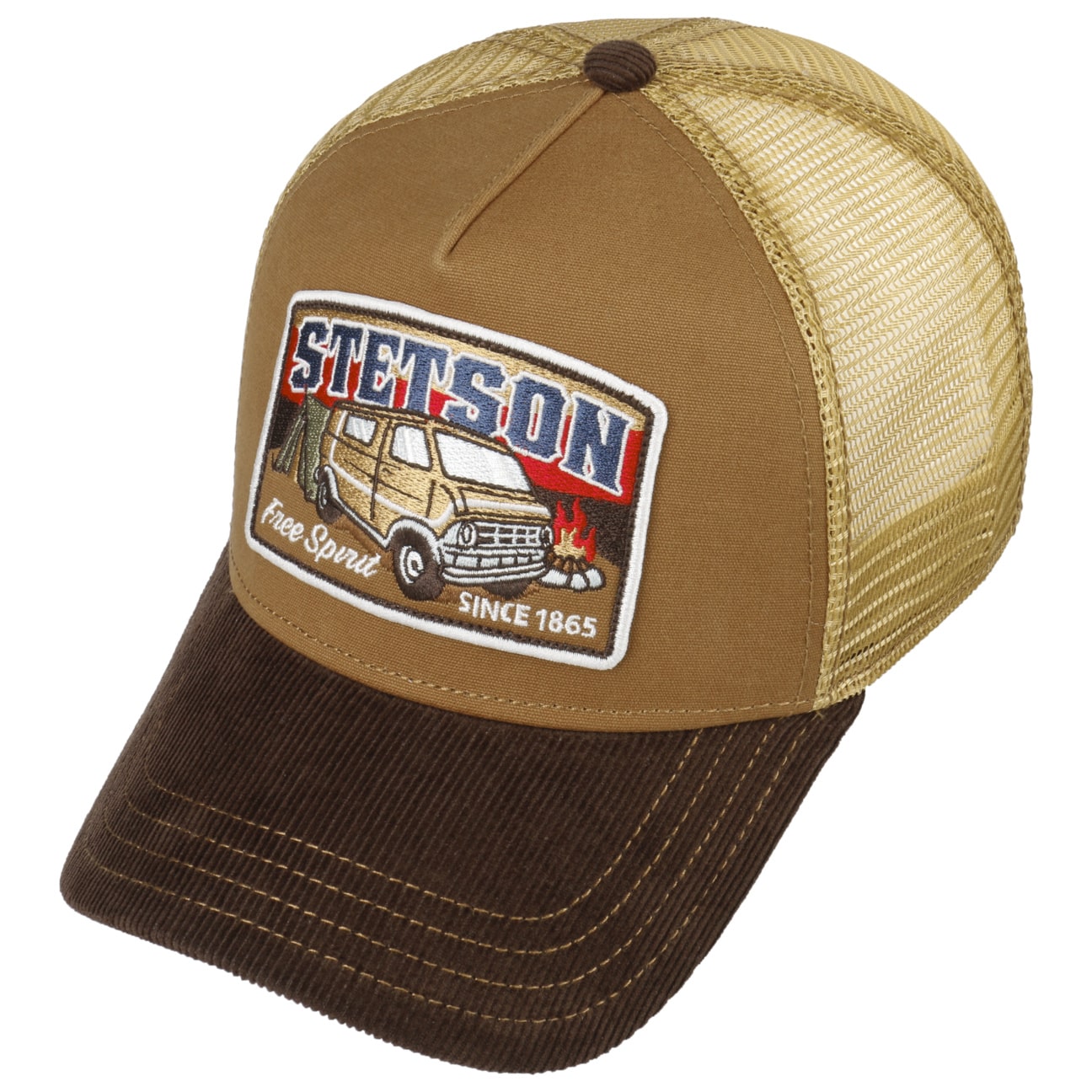 Stetson By The Campfire Trucker Cap - Brown