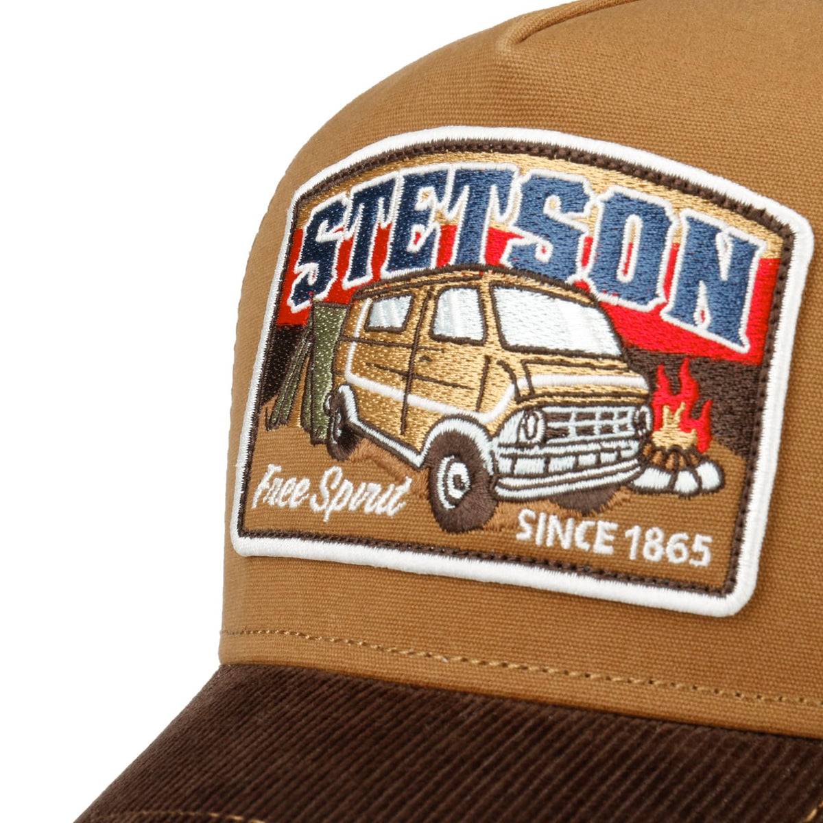 Stetson By The Campfire Trucker Cap - Brown