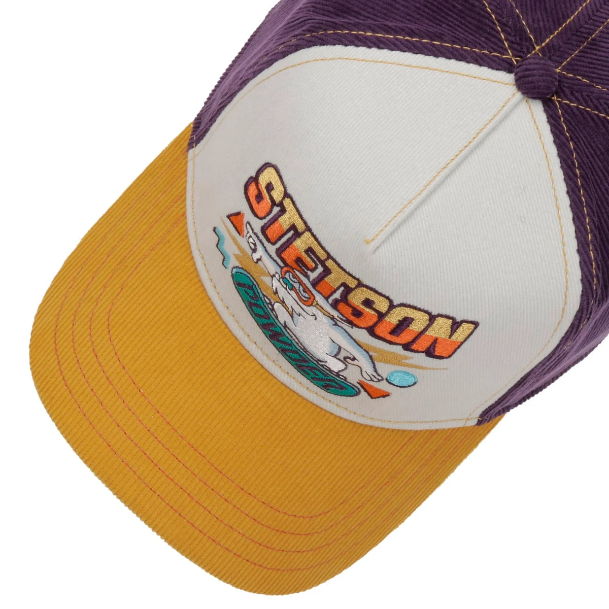 Stetson Snowboard Trucker Cap - Purple