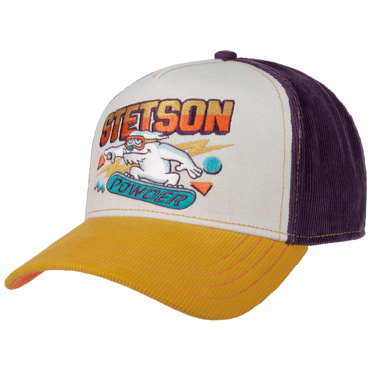 Stetson Snowboard Trucker Cap - Purple