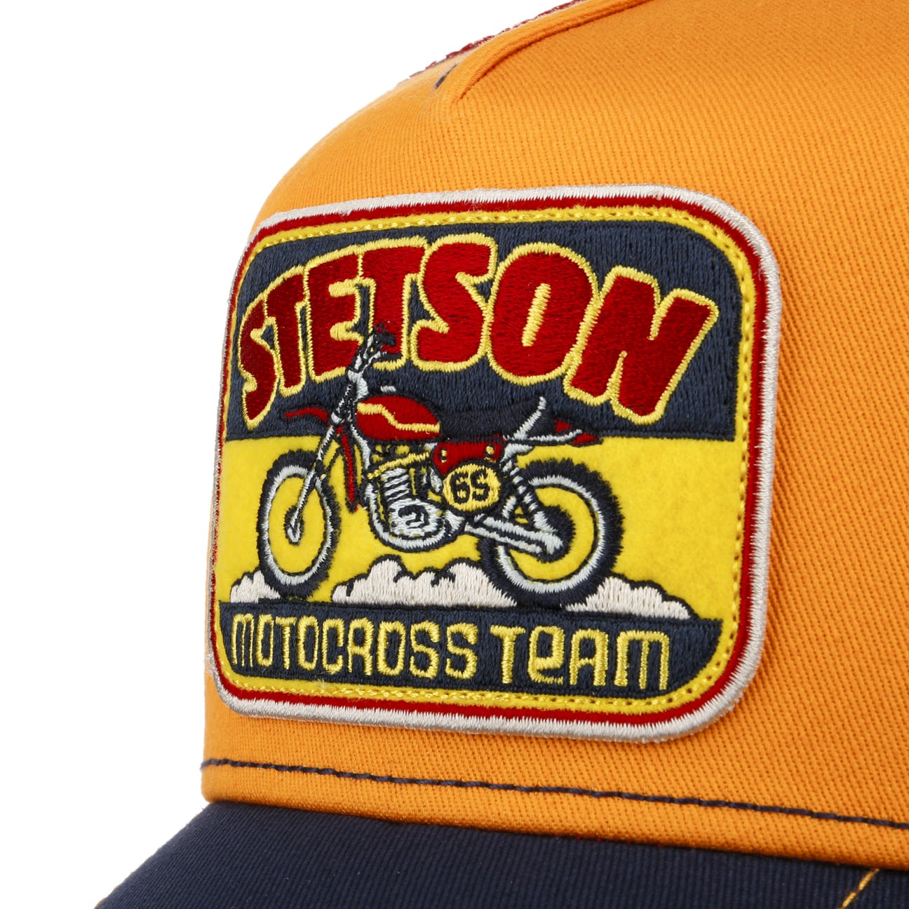 Stetson Motorcross Team Trucker Hat - Red