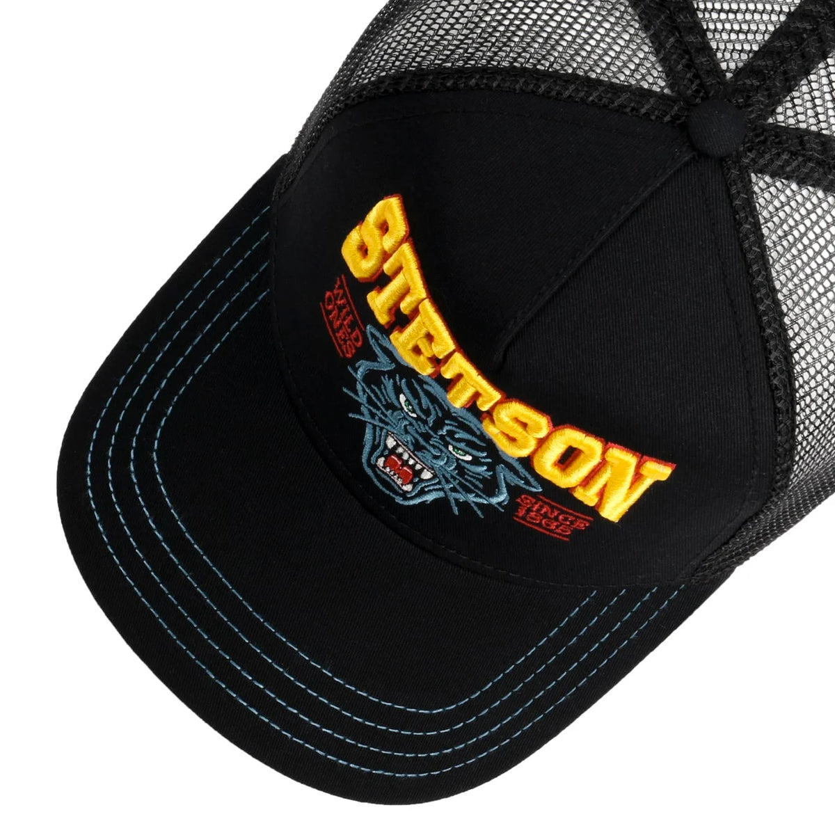 Stetson Wild Ones Trucker Cap - Black