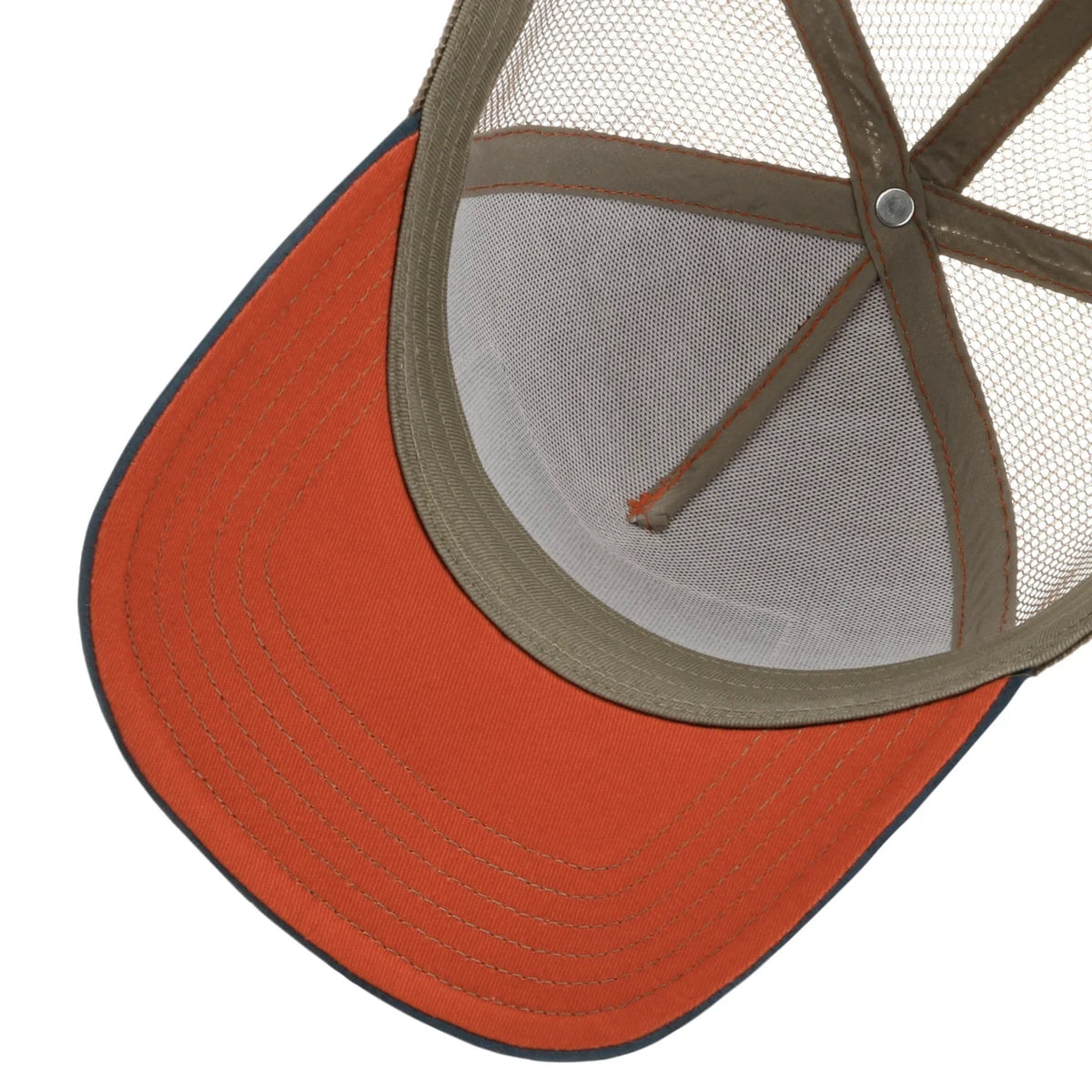 Stetson Canoe Trucker Hat - Blue/Red