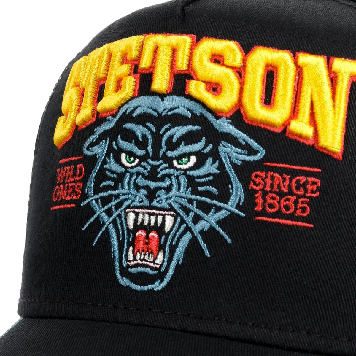 Stetson Wild Ones Trucker Cap - Black