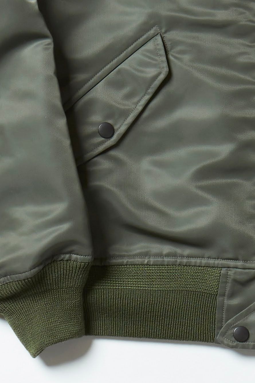 *A Vontade Bomber Jacket - Olive