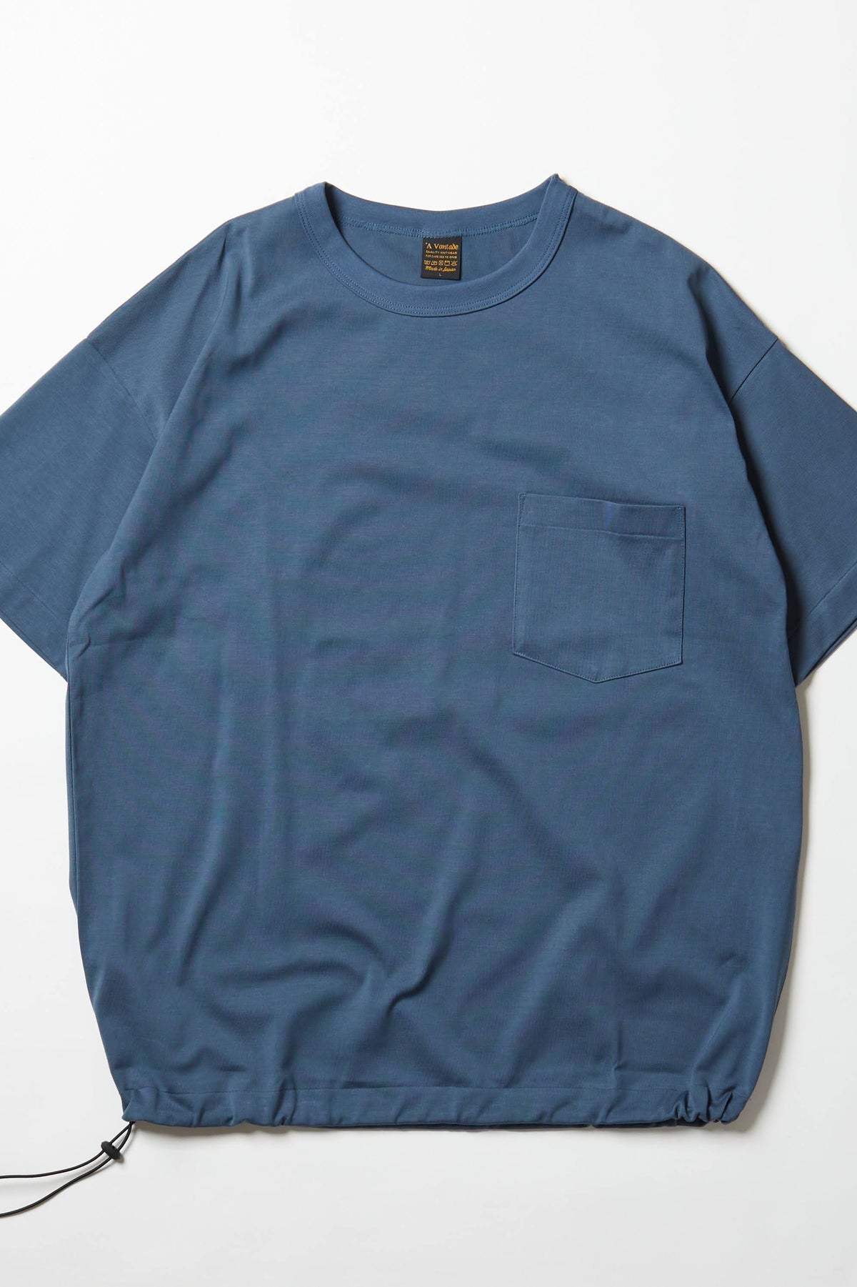 *A Vontade 9oz Silket Athletic T-Shirt - Blue Grey