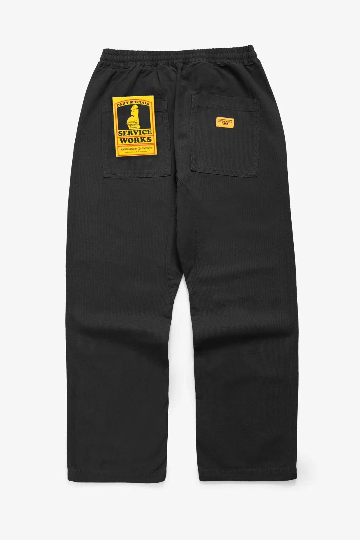 Canvas Chef Pant - Black