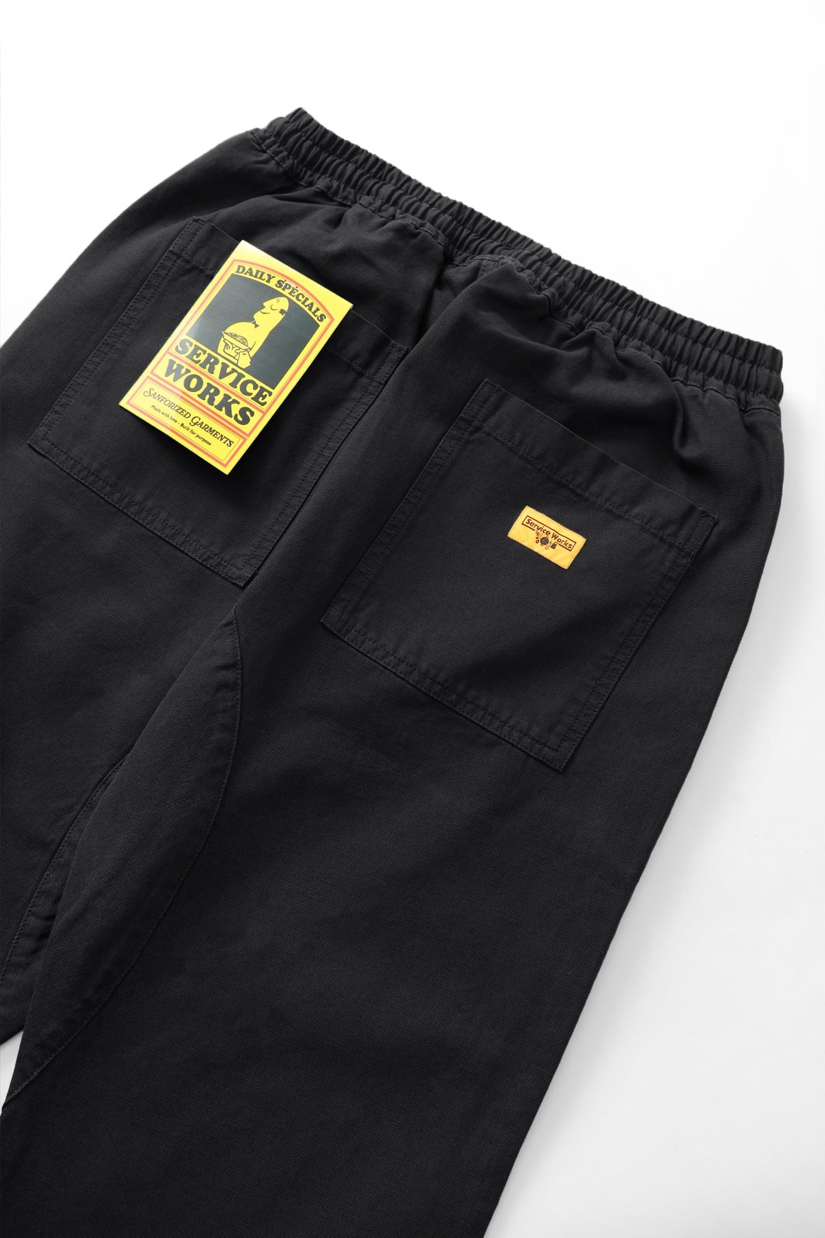 Canvas Chef Pant - Black