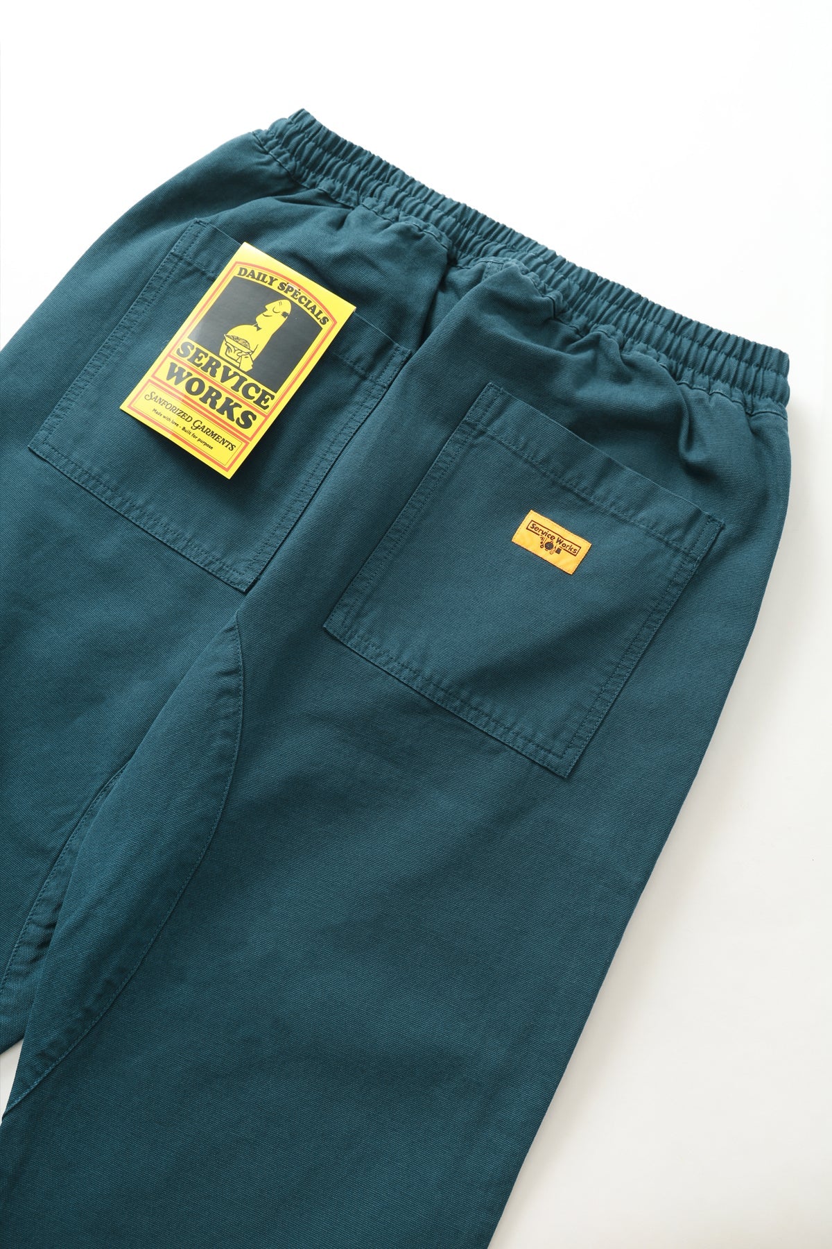 Canvas Chef Pant - Petrol