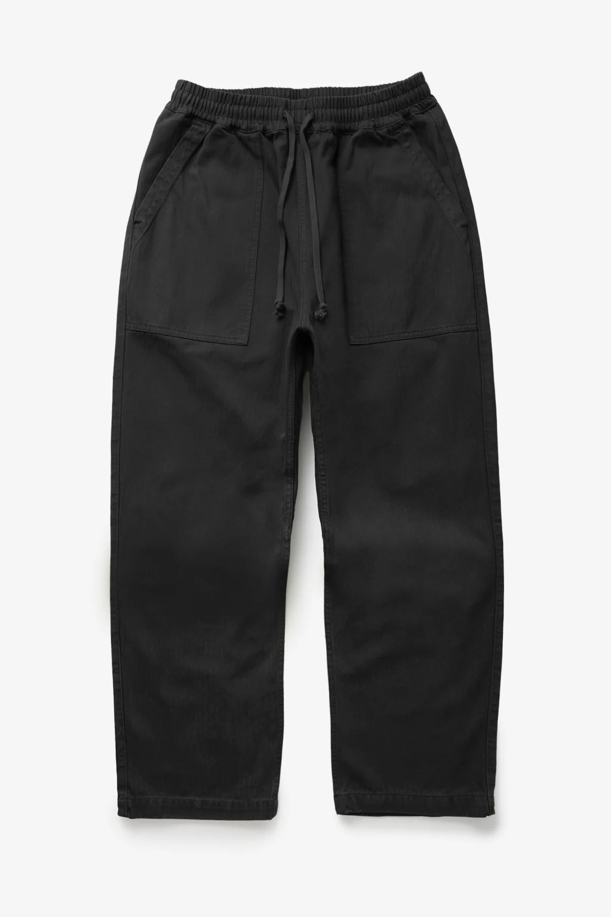 Herringbone Chef Pants - Black