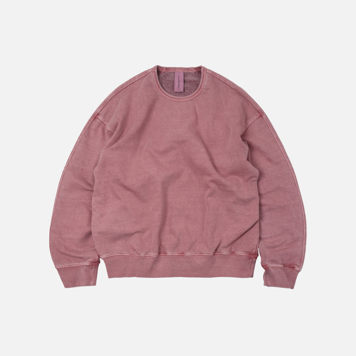 OG PIGMENT DYEING SWEATSHIRT 003 PINK