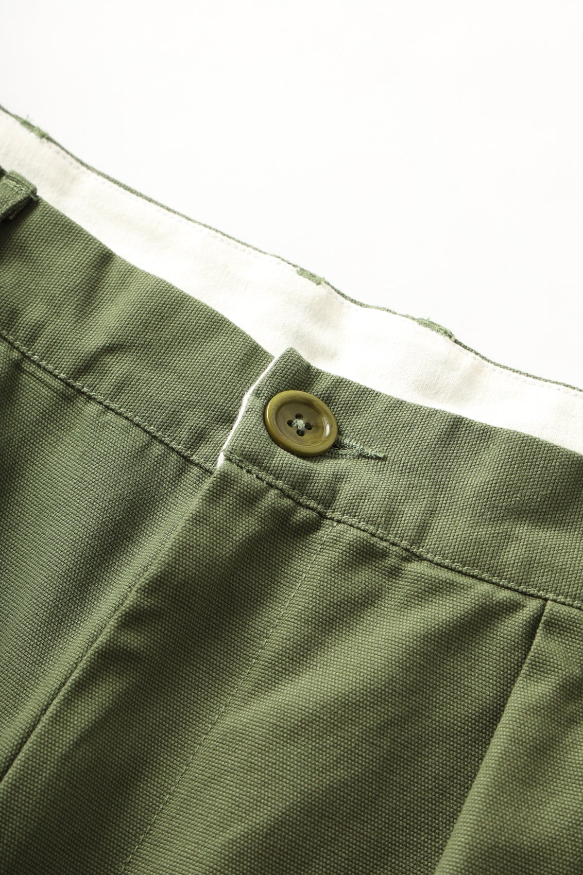 Canvas Part Timer Pant - Olive