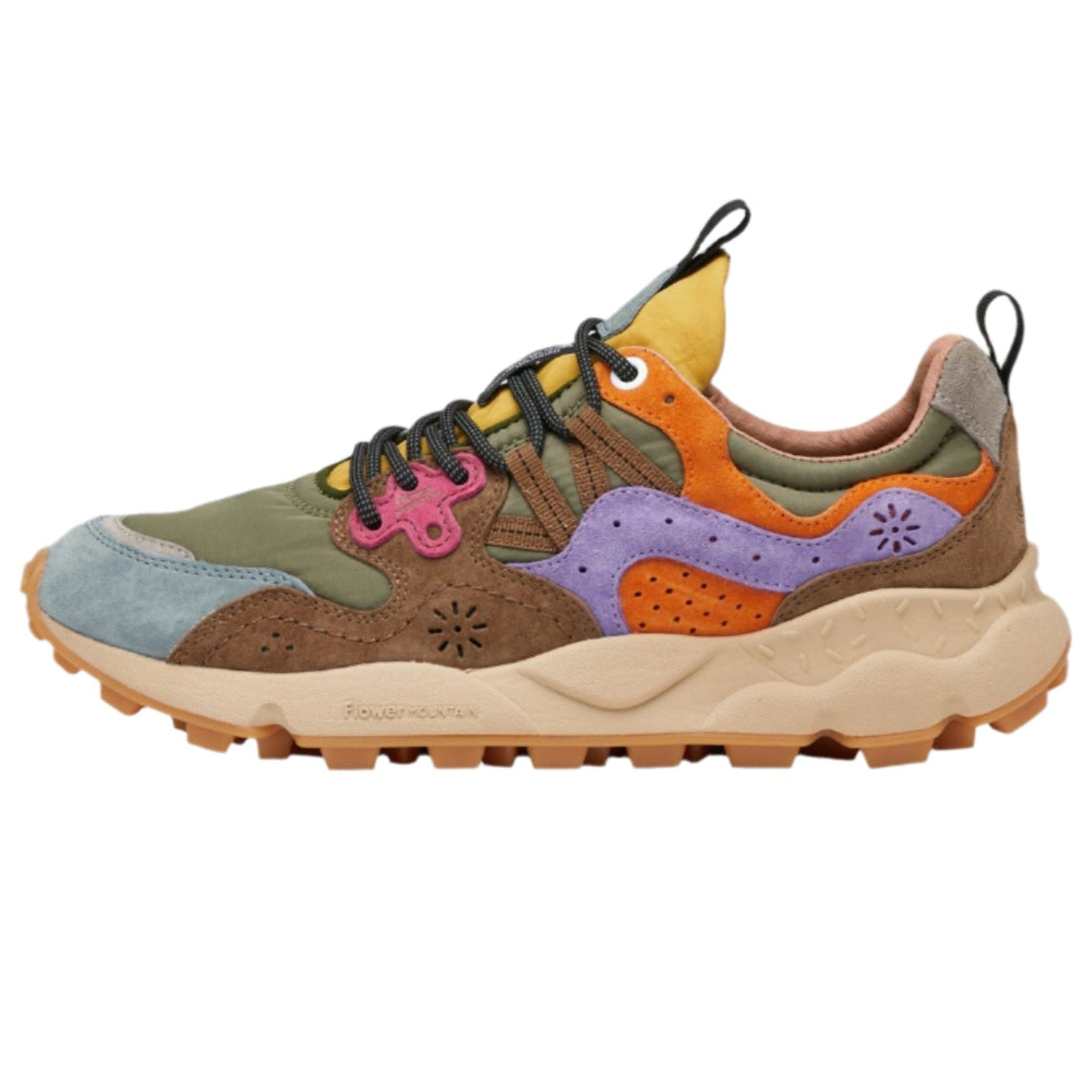 Flower Mountain Yamano 3 Unisex - Kaki-Multi